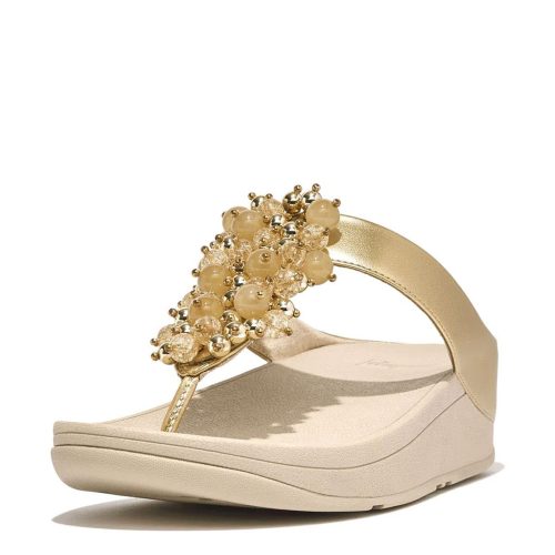 Women's FitFlop, Fino Bauble Toe-Post Sandal